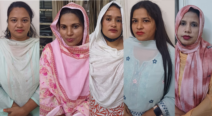 পল্লবীতে মহিলা আ.লীগের ৫ নেত্রী গ্রেপ্তার